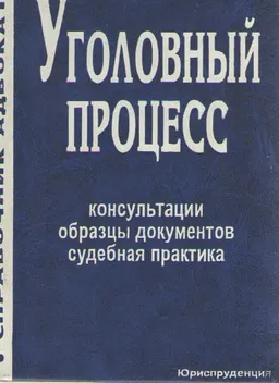 Уголовный процесс : Консультации. Образцы документов. Судебная практика