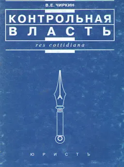 Контрольная власть : монография