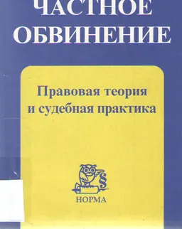 Частное обвинение. Правовая теория и судебная практика