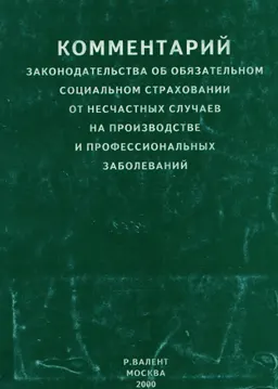 Комментарий законодательства об обязательном социальном страховании от несчастных случаев на производстве и профессиональных заболеваний