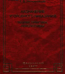 Назначение уголовного наказания: теория, практика, перспективы
