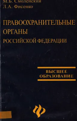 Правоохранительные органы Российской Федерации : Учебное пособие