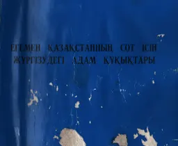 Егемен Қазақстанның сот ісін жүргізудегі адам құқықтары : монография