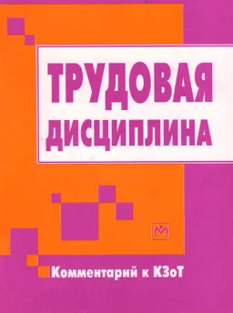 Трудовая дисциплина