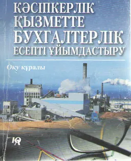 Кәсіпкерлік қызметте бухгалтерлік есепті ұйымдастыру : оқу құралы