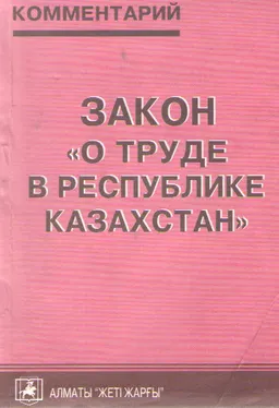 Комментарий к Закону "О труде в Республике Казахстан"
