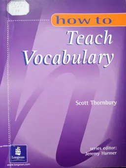 How to Teach Vocabulary : учебное пособие