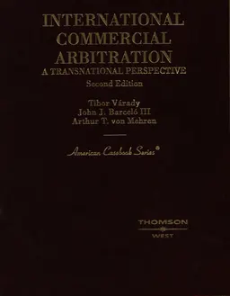 International commercial arbitration. A Transnational Perspective