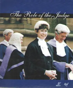 The Role of the Judge. Education monograph №3 : a collection of papers from the National Judicial Orientation Programme