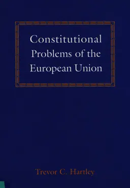 Constitutional problems of the european union