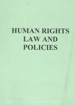 Human Rights law and policies