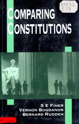 Comparing Constitutions : общественно-политическая литература