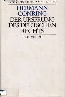 Der ursprung des deutschen rechts