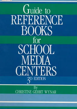 Guide to Reference Books for School Media Centers : справочное издание