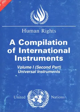 Human Rights : a compilation of international instruments. Vol.1. Part 2