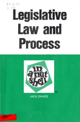 Legislative Law and Process