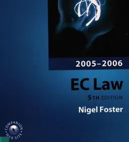 EC Law (2005-2006)