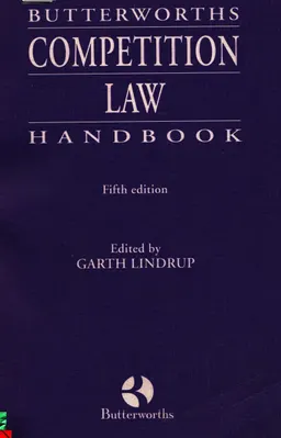 Butterworths competition law. Handbook