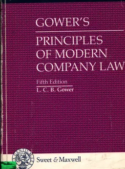 Principles of modern company law