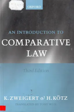 Introduction to comparative law