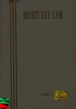 Mortuary law
