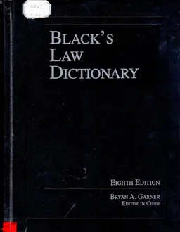 Black's Law Dictionary