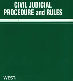 Federal civil judicial procedure and rules
