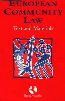 European Community Law : Text and Materials