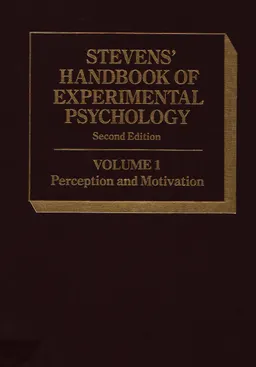 Stevens' Handbook of experimental psychology. V.1. Perception and Motivation