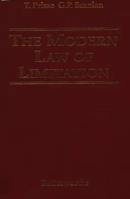 The Modern Lаw of Limitation : научное издание