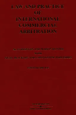 Law and practice of international commercial arbitration : учебное пособие