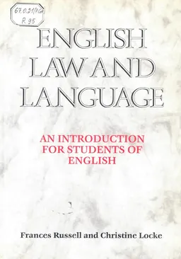 English law and Language