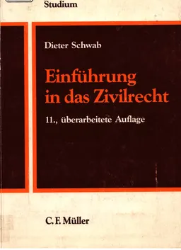 Einführung in das Zivilrecht : научное издание