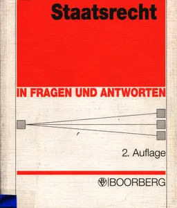 Staatsrecht in Fragen und Antworten: multiple-choice-Verfahren : учебное пособие
