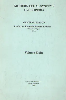 Modern legal systems. V. 8 Eastern Europe : Cyclopedia