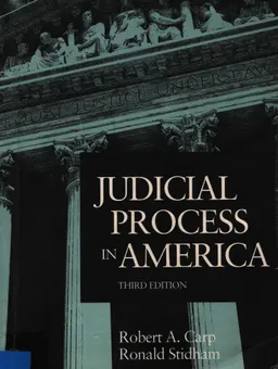Judicial Process in America : учебное пособие