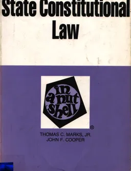 State Constitutional Law : учебное пособие