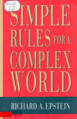 Simple Rules for a Complex World : учебное пособие