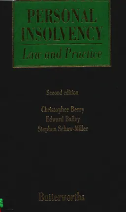 Personal Insolvency: Law and Practice : учебное пособие