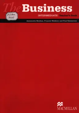 The Business intermediate : teacher`s book