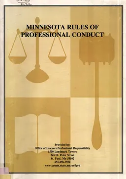 Minnesota rules of professional conduct
