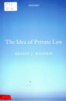 The idea of private law : научное издание