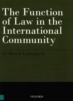 The function of law in the international community