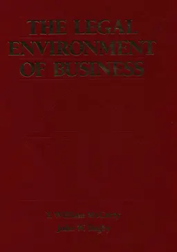 The legal environment of business
