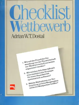 Checklist Wettbewerb: vom Staatsbetrieb in die Marktwirtschaft