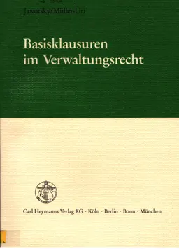 Basisklausuren im Verwaltungsrecht