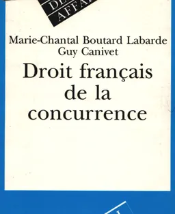 Droit francais de la concurrence