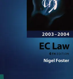 EC Law (2003-2004)