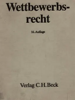Wettbewerbsrecht
