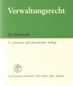 Verwaltungsrecht : Ein basisbuch